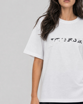 T-shirt What If blanc mixte