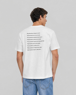 T-shirt What If blanc mixte