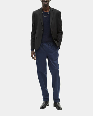 Pantalon droit marine