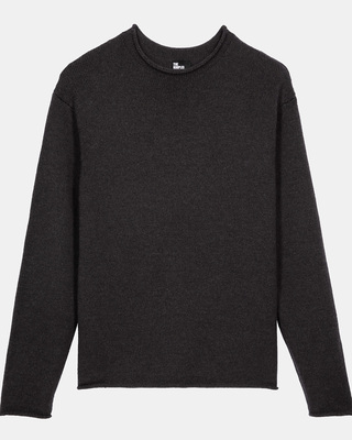 Pull en laine gris