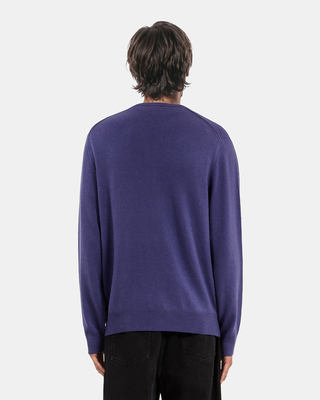 Pull en cachemire bleu