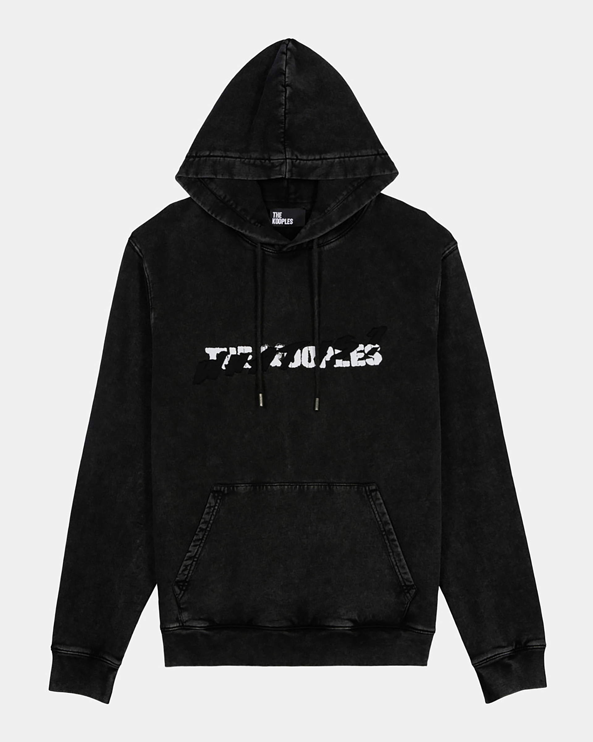 Sweatshirt à capuche What is noir