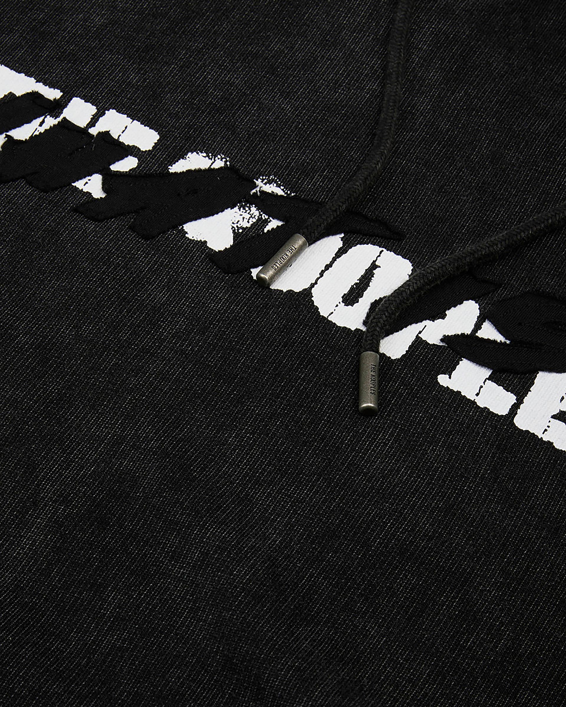 Sweatshirt à capuche What is noir