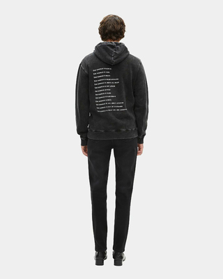 Sweatshirt &agrave; capuche What is noir