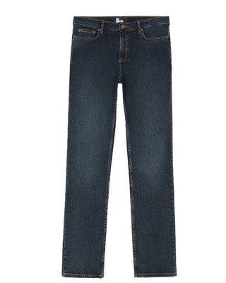 Jean slim bleu fonc&eacute;