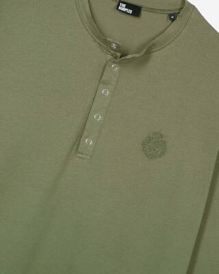 T-shirt manches longues vert