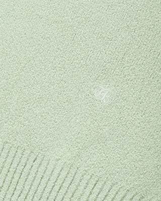 Pull manches courtes vert amande