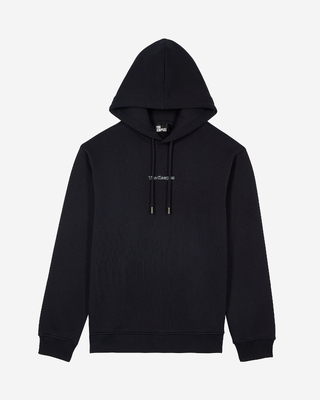 Sweatshirt &agrave; capuche avec logo marine
