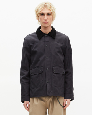 Blouson en coton marine