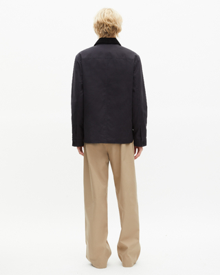 Blouson en coton marine