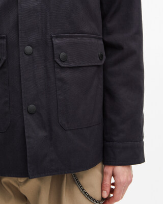 Blouson en coton marine