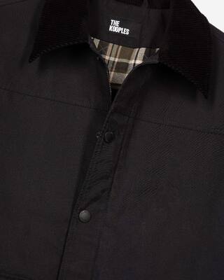 Blouson en coton marine
