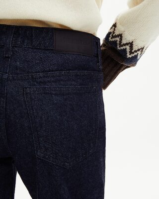 Jean large brut bleu