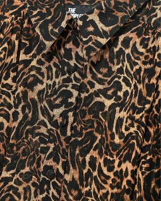 Chemise imprim&eacute; l&eacute;opard