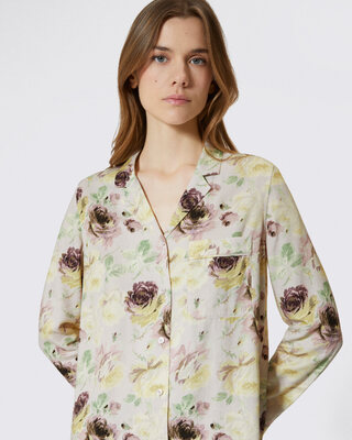Chemise imprim&eacute; fleuri
