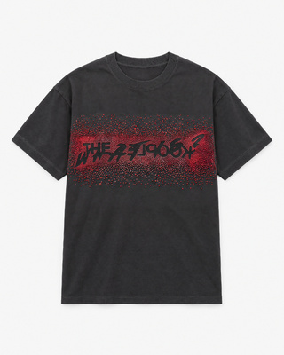 T-Shirt &bdquo;what is&ldquo; mit schwarzen Strasssteinen