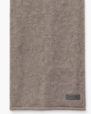 Unisex-Schal aus Wolle und Yak, braun 