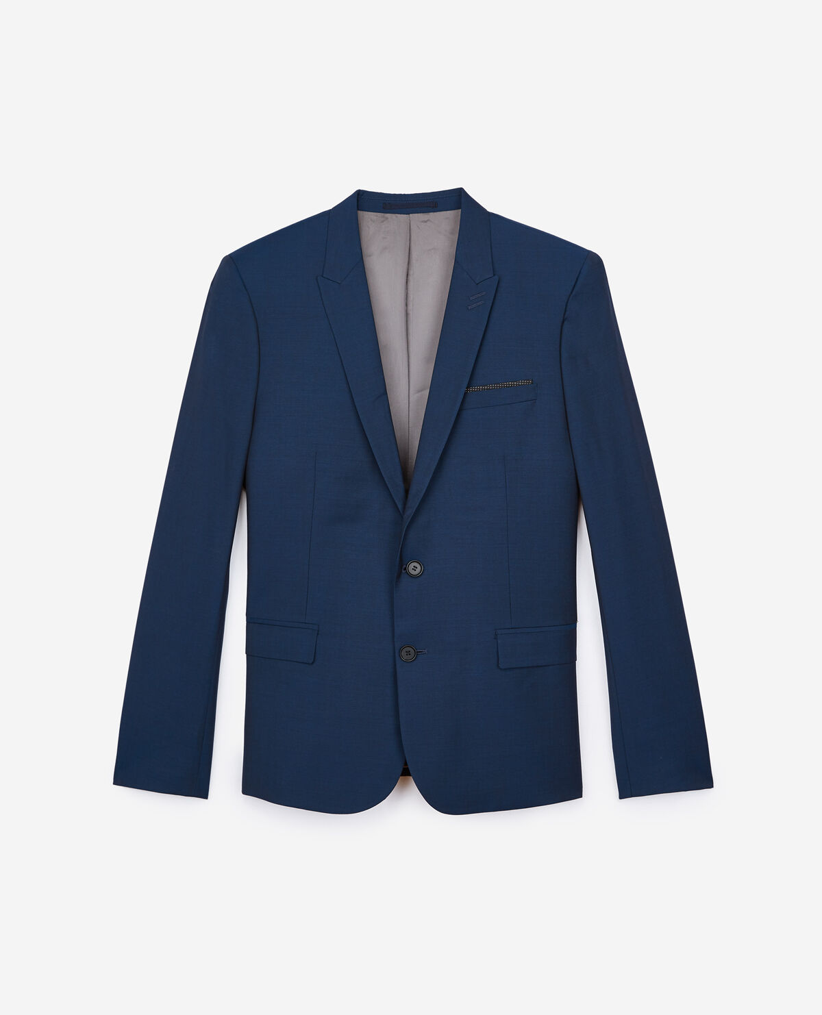 Blue jacket suit new arrivals