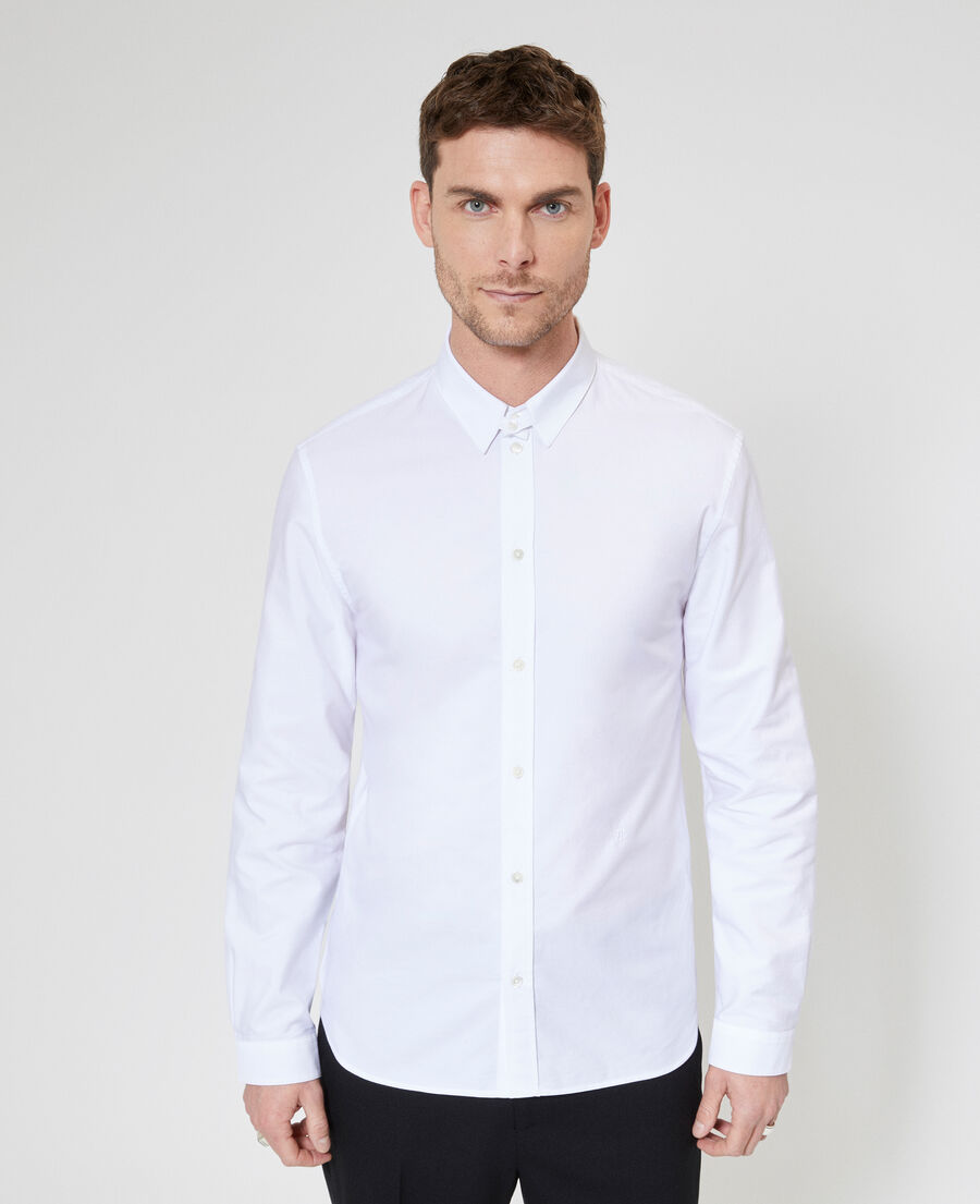 The Kooples H WHITE formal shirt with white strap