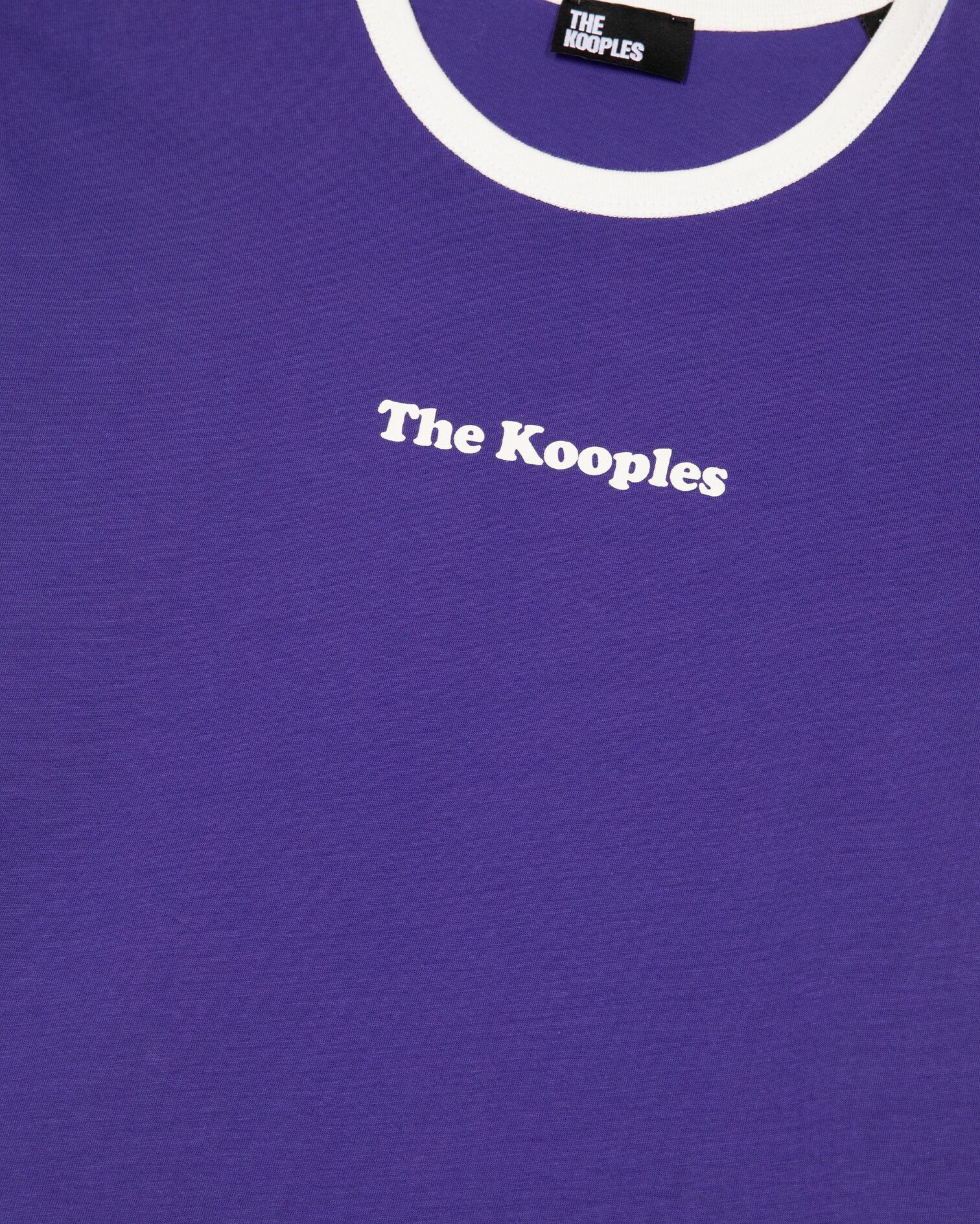 T-shirt avec sérigraphie violet, ELECTRIC BLUE, hi-res image number null