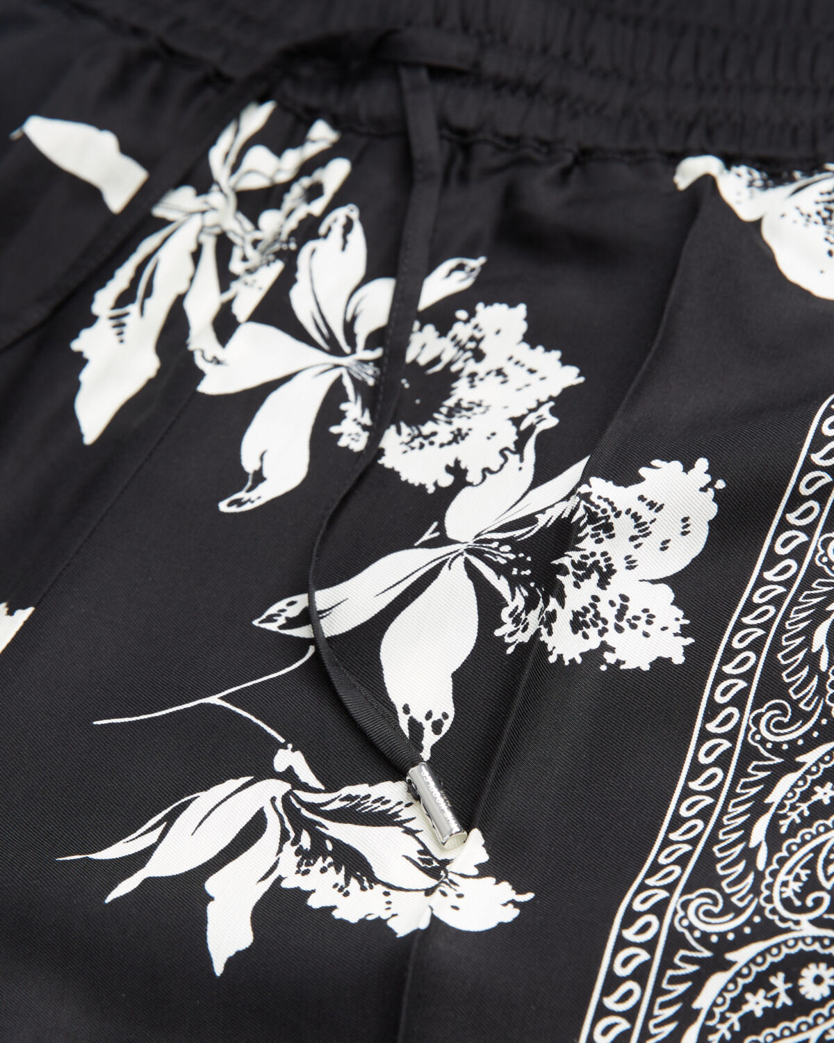 Pantalon top imprimé foulard