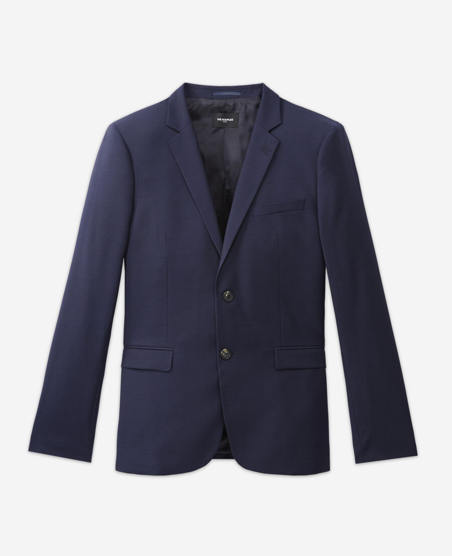 The Kooples H NAVY suit jacket in wool