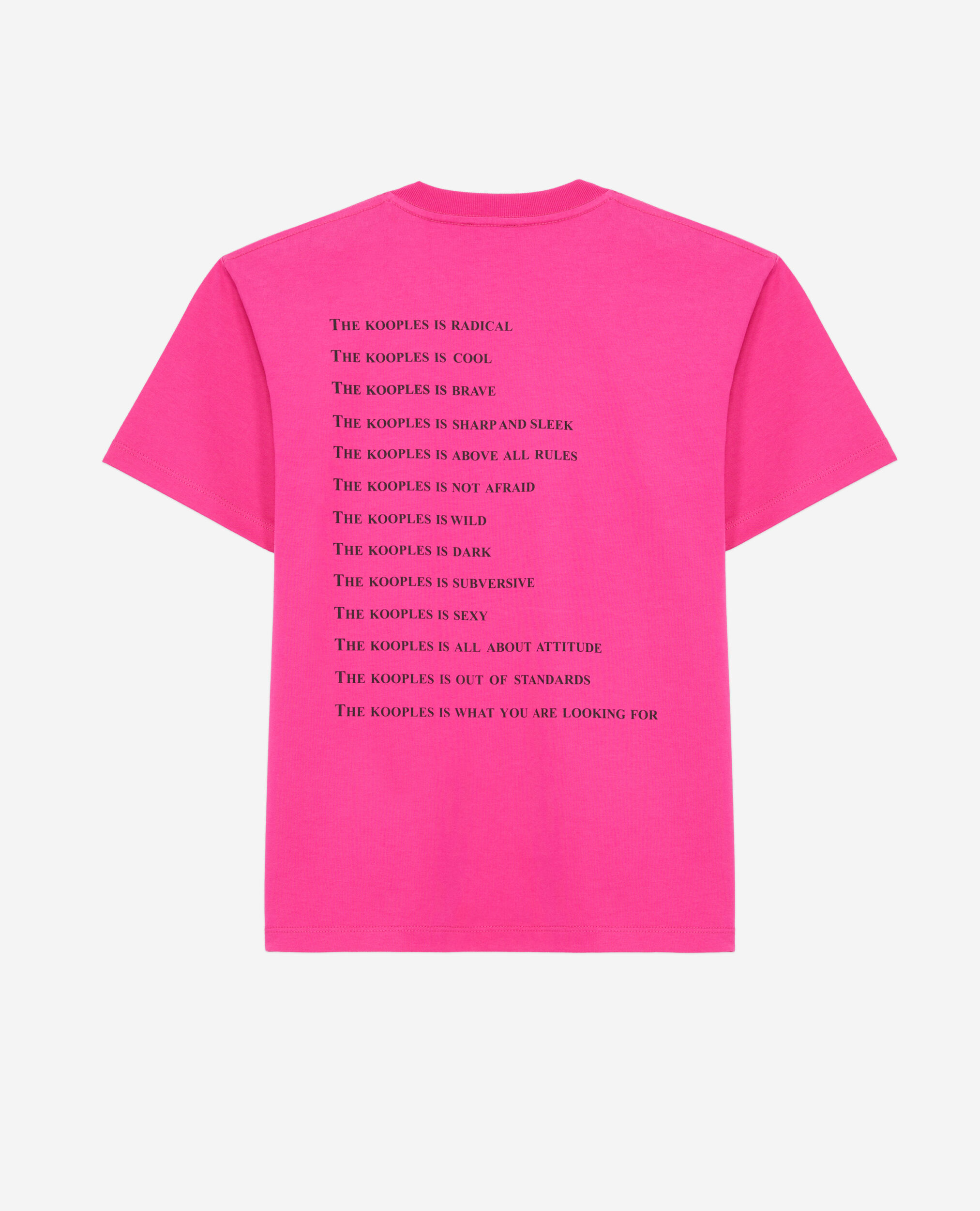 Women's fuchsia what is t-shirt, FUSHIA, hi-res image number null