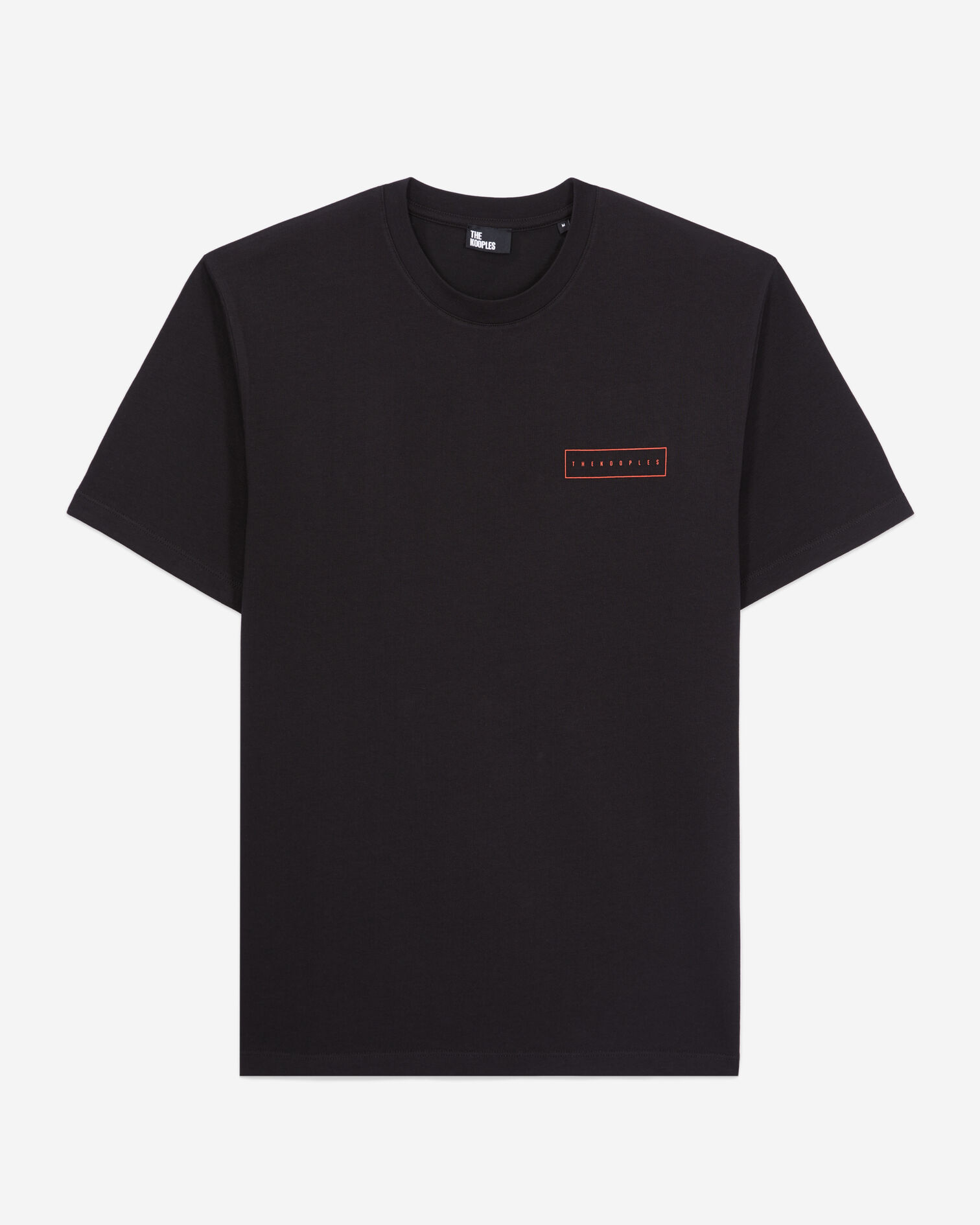 Men's black t-shirt with x rated serigraphy, BLACK, hi-res image number null