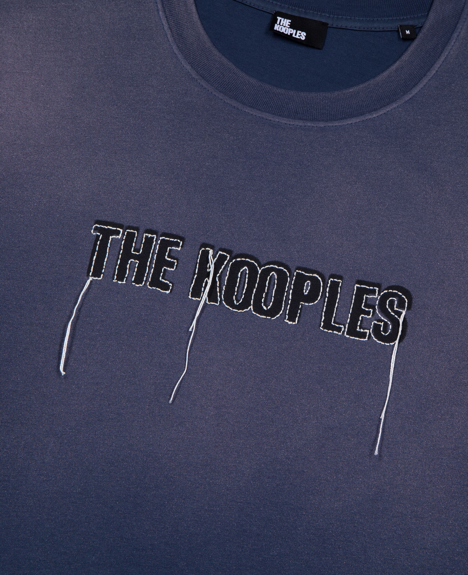 The Kooples MEN DARK NAVY navy logo t-shirt
