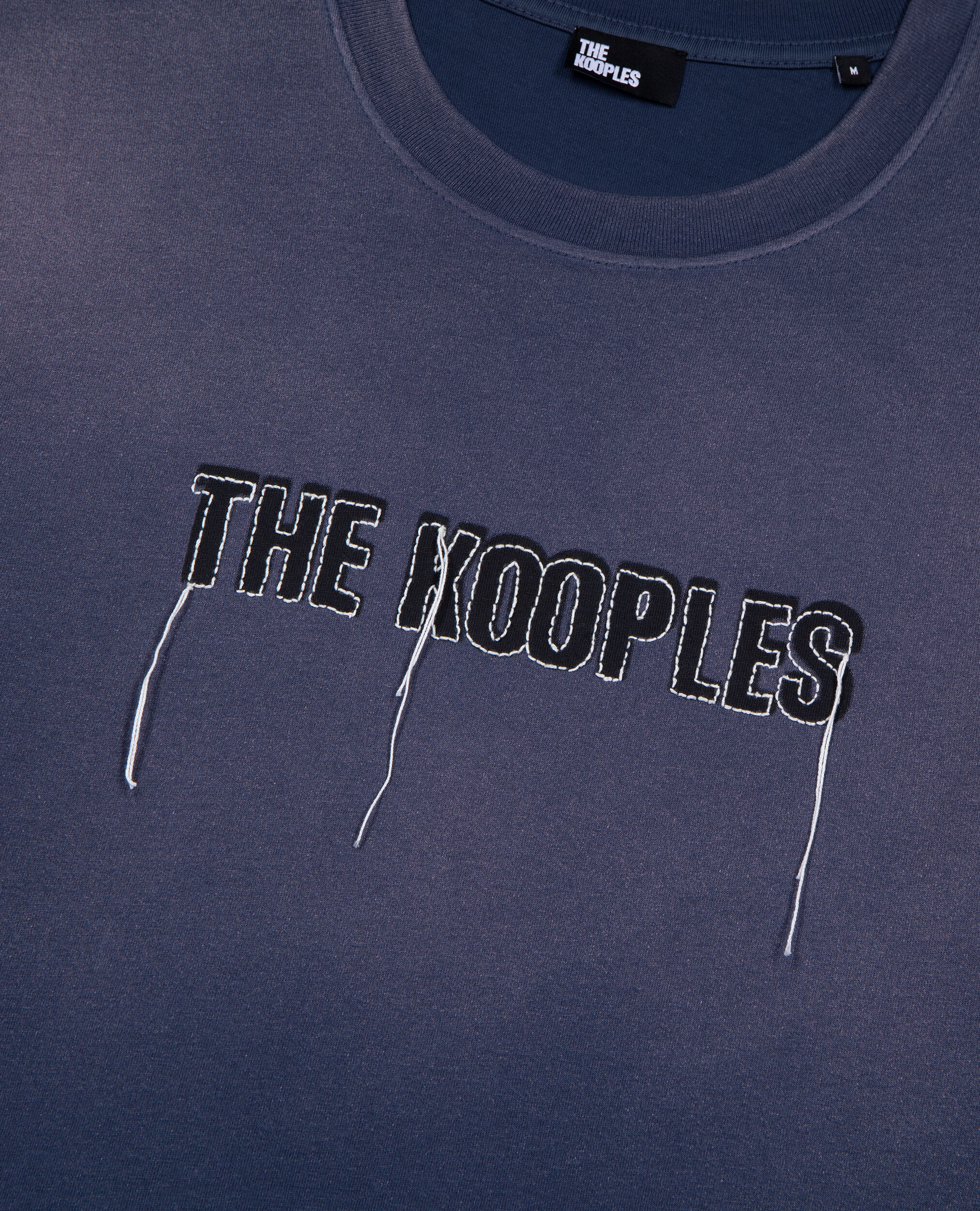 Navy logo T-shirt, DARK NAVY, hi-res image number null