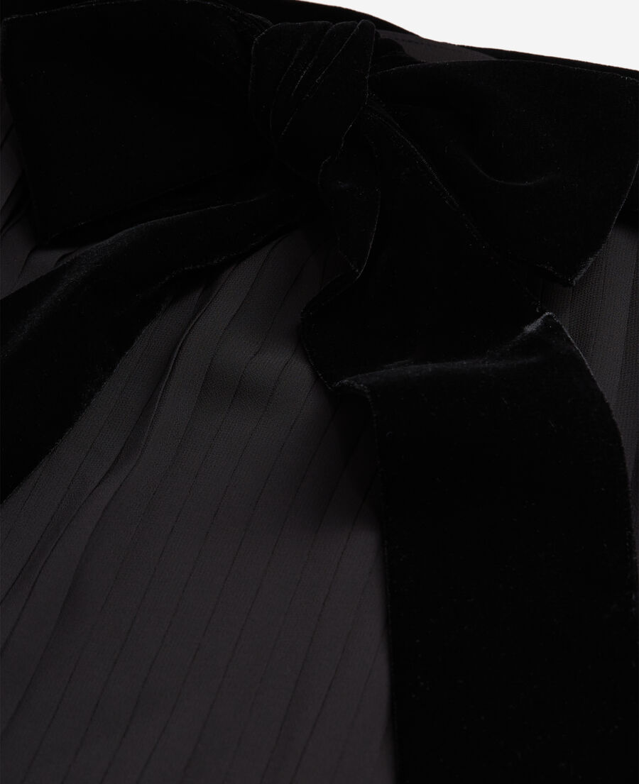 The Kooples WOMEN BLACK long black skirt