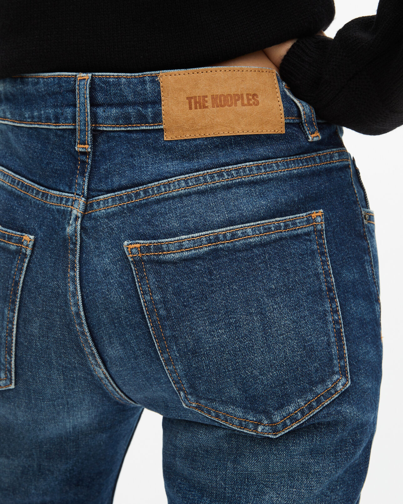 The Kooples WOMEN BLUE ELECTRIC blue flare jeans