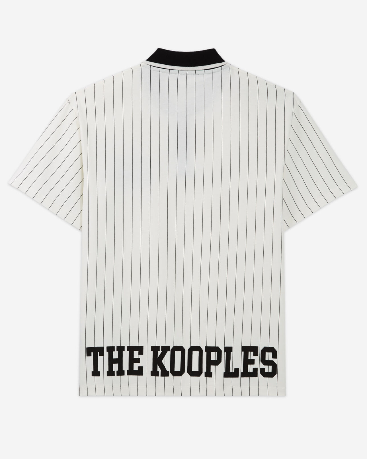 The Kooples MEN ECRU stripped polo