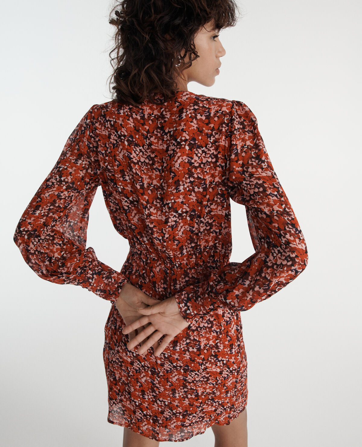 The kooples red floral dress sale