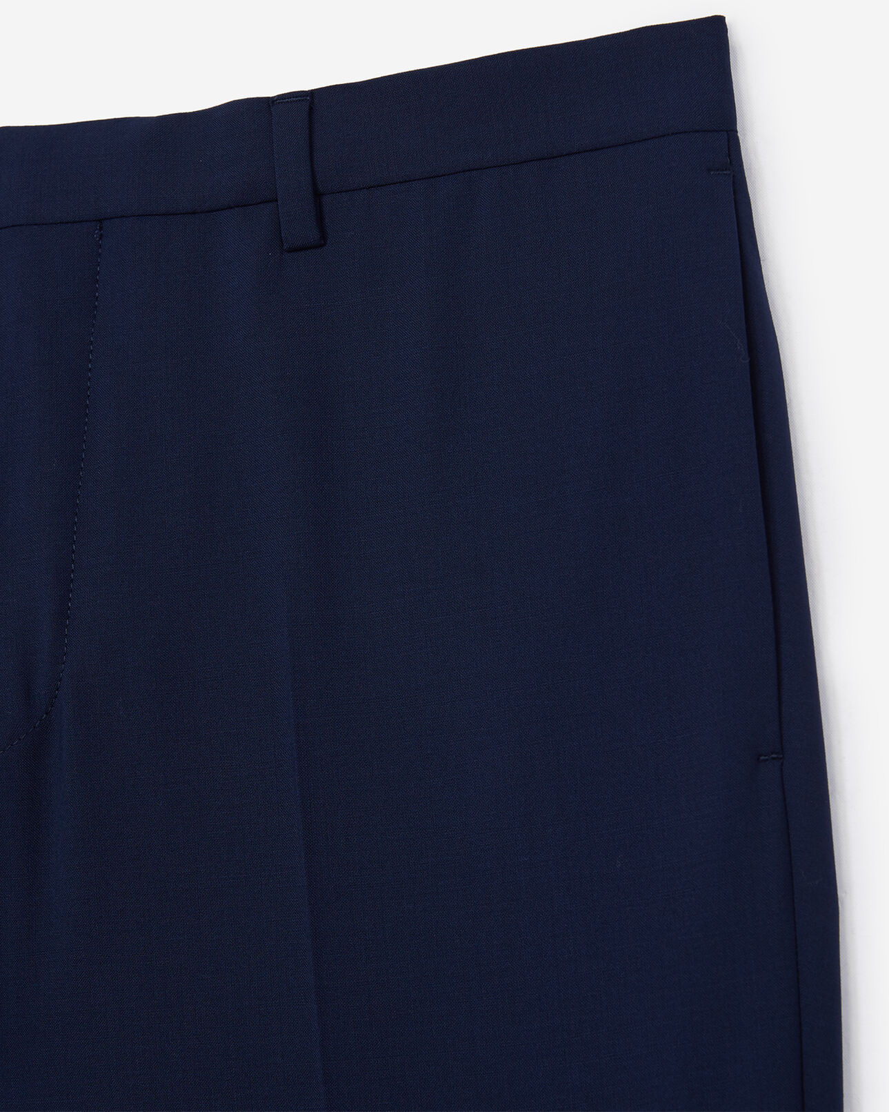 The Kooples MEN DARK BLUE navy blue wool suit trousers