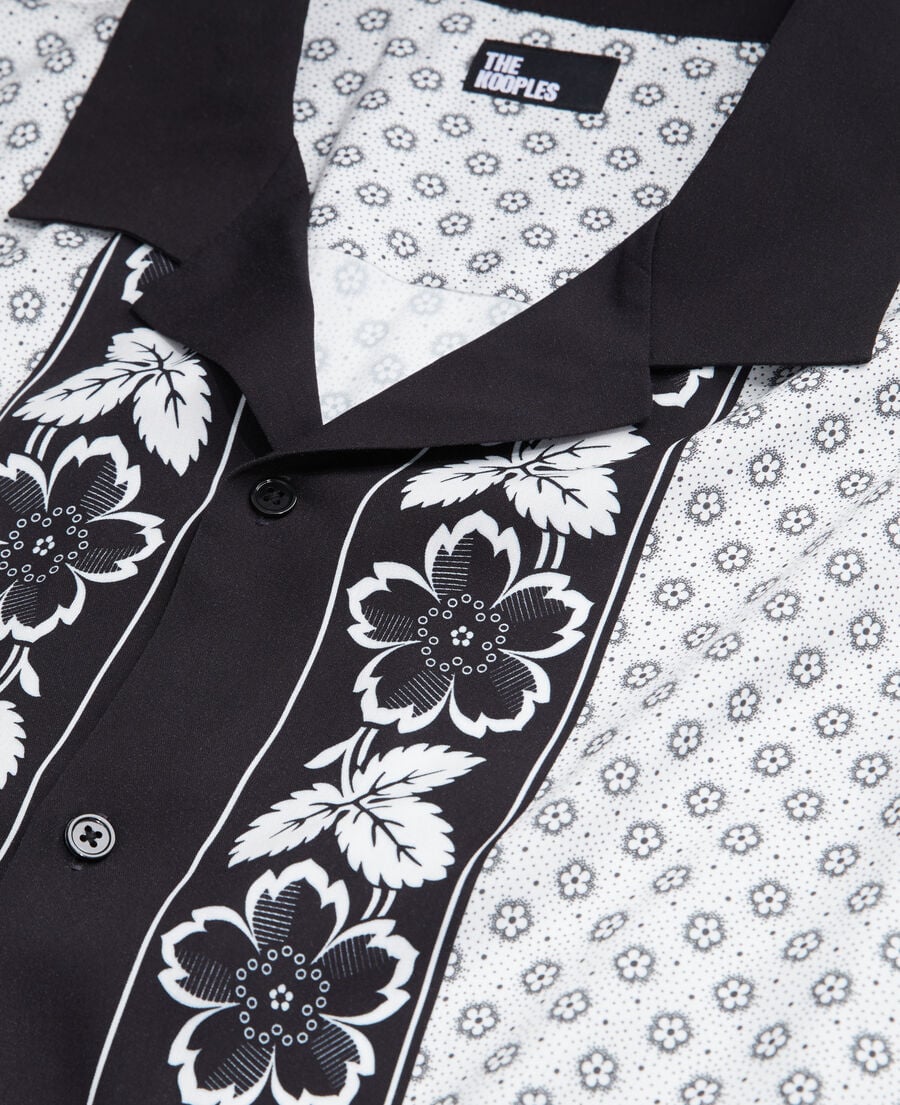 The Kooples H ECRU printed shirt