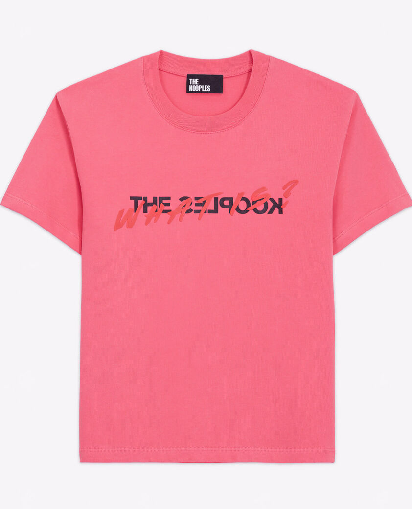 The Kooples FEMME OLD ROSE t-shirt what is rose
