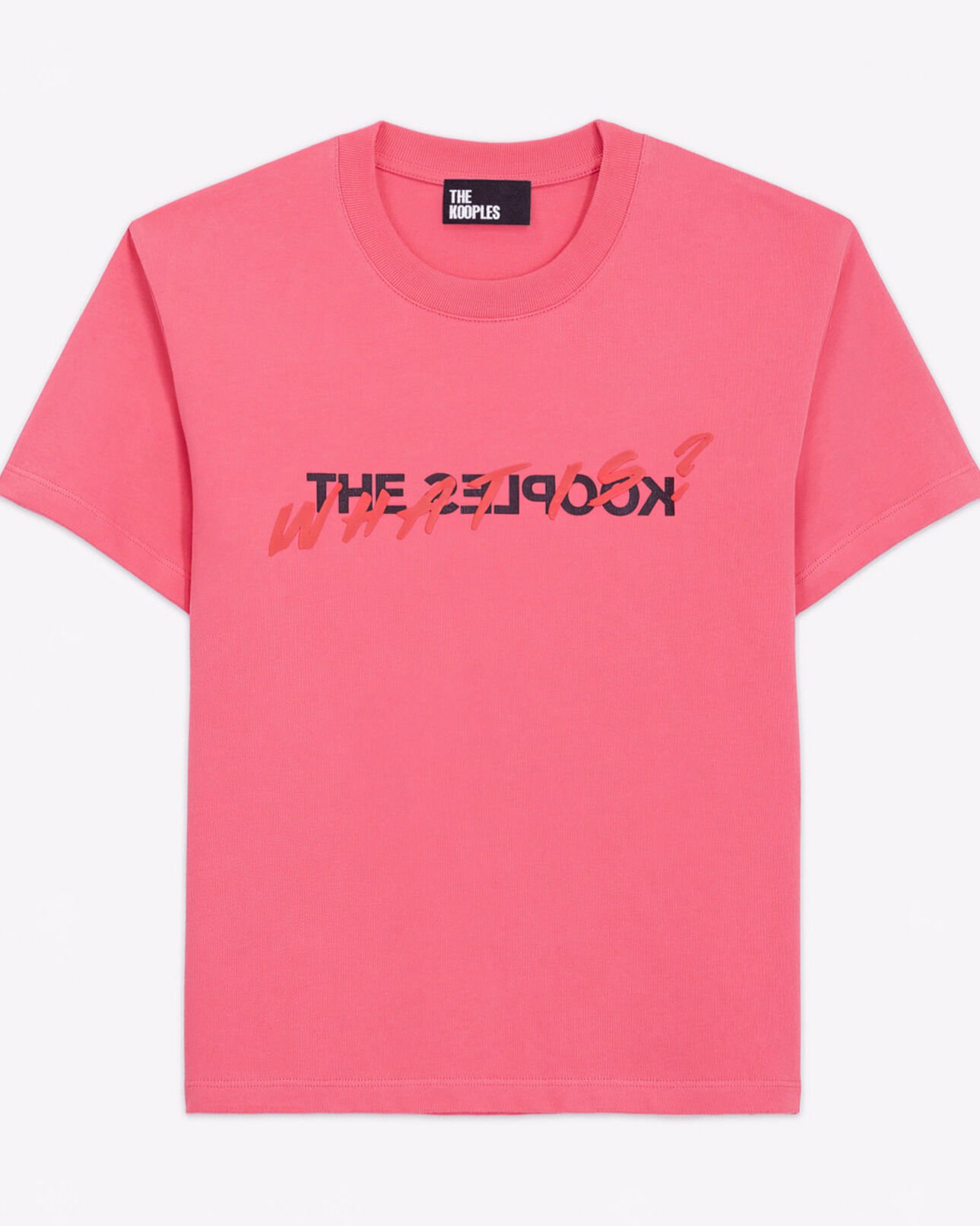 The Kooples FEMME OLD ROSE t-shirt what is rose