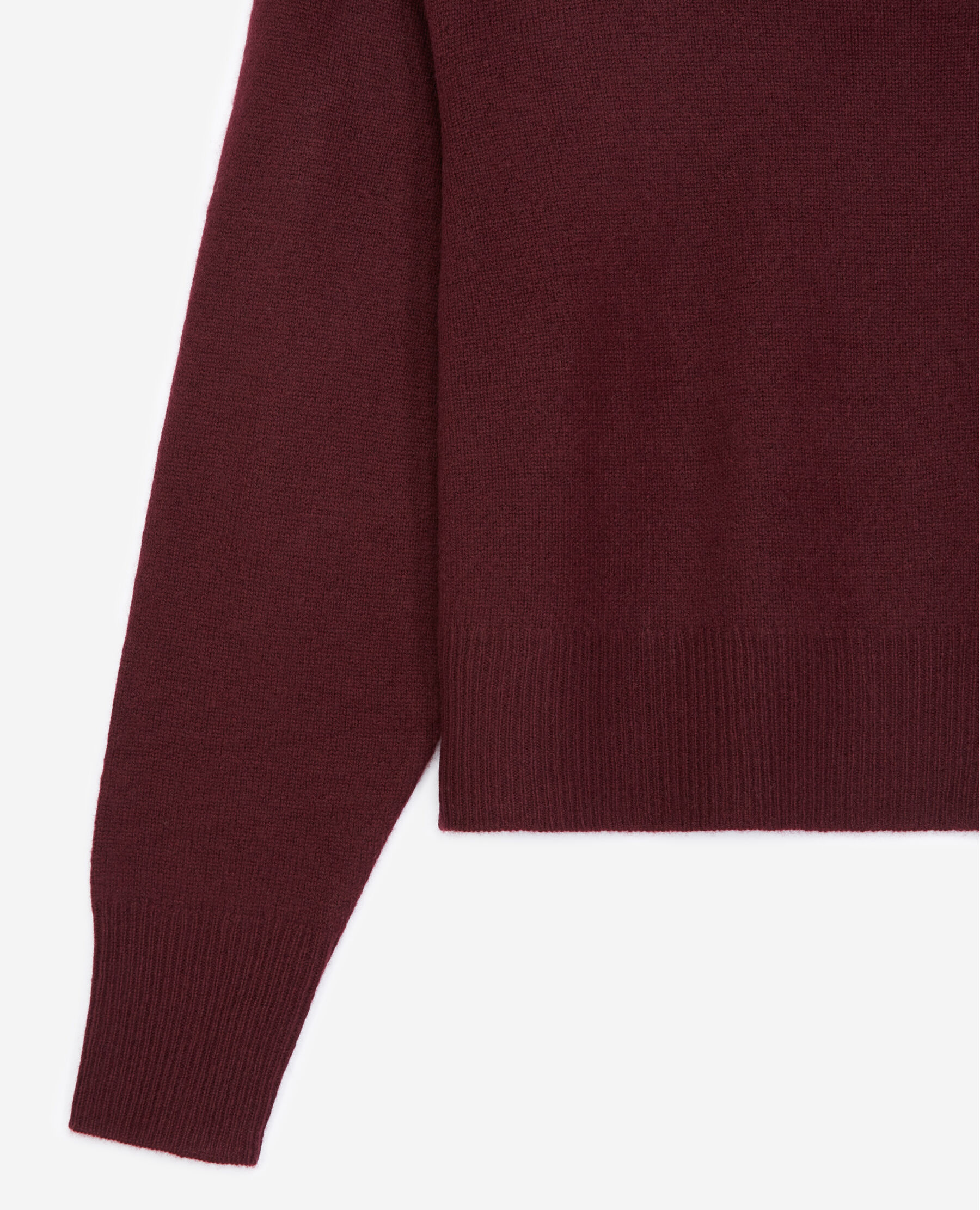 Burgundy discount cashmere jumper