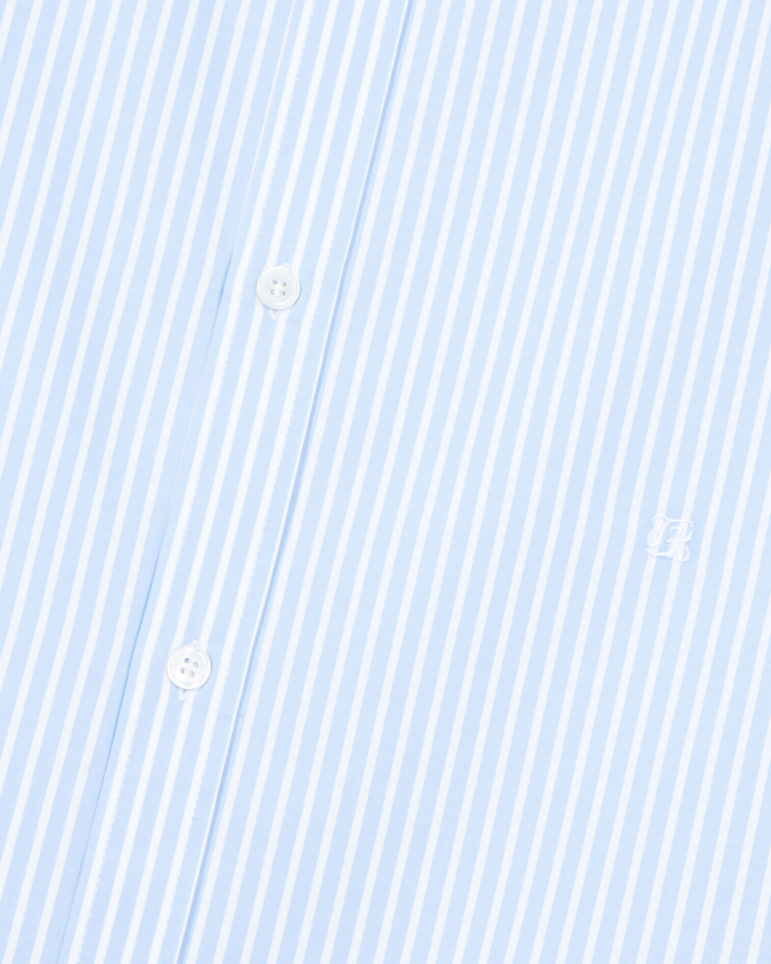 Formal striped shirt, BLUE WHITE, hi-res image number null