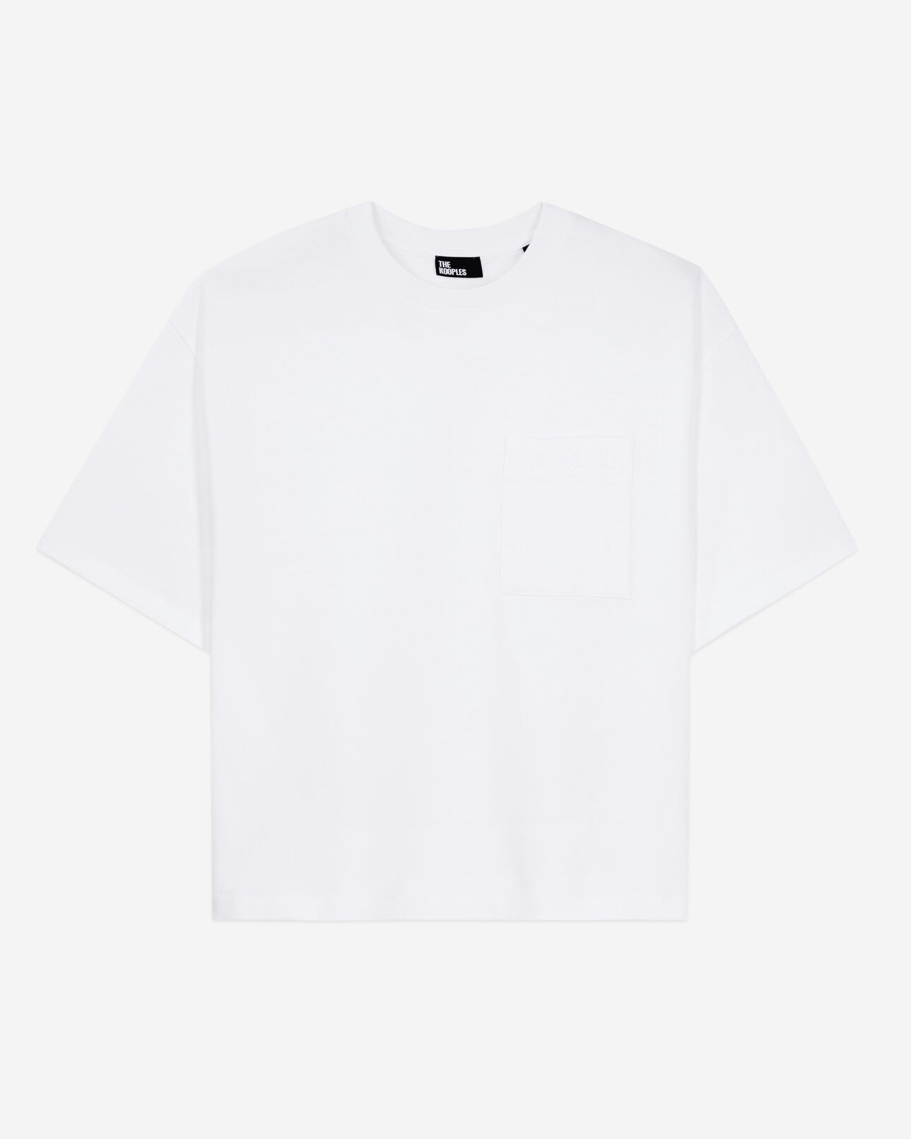 The Kooples WOMEN WHITE white t-shirt with logo