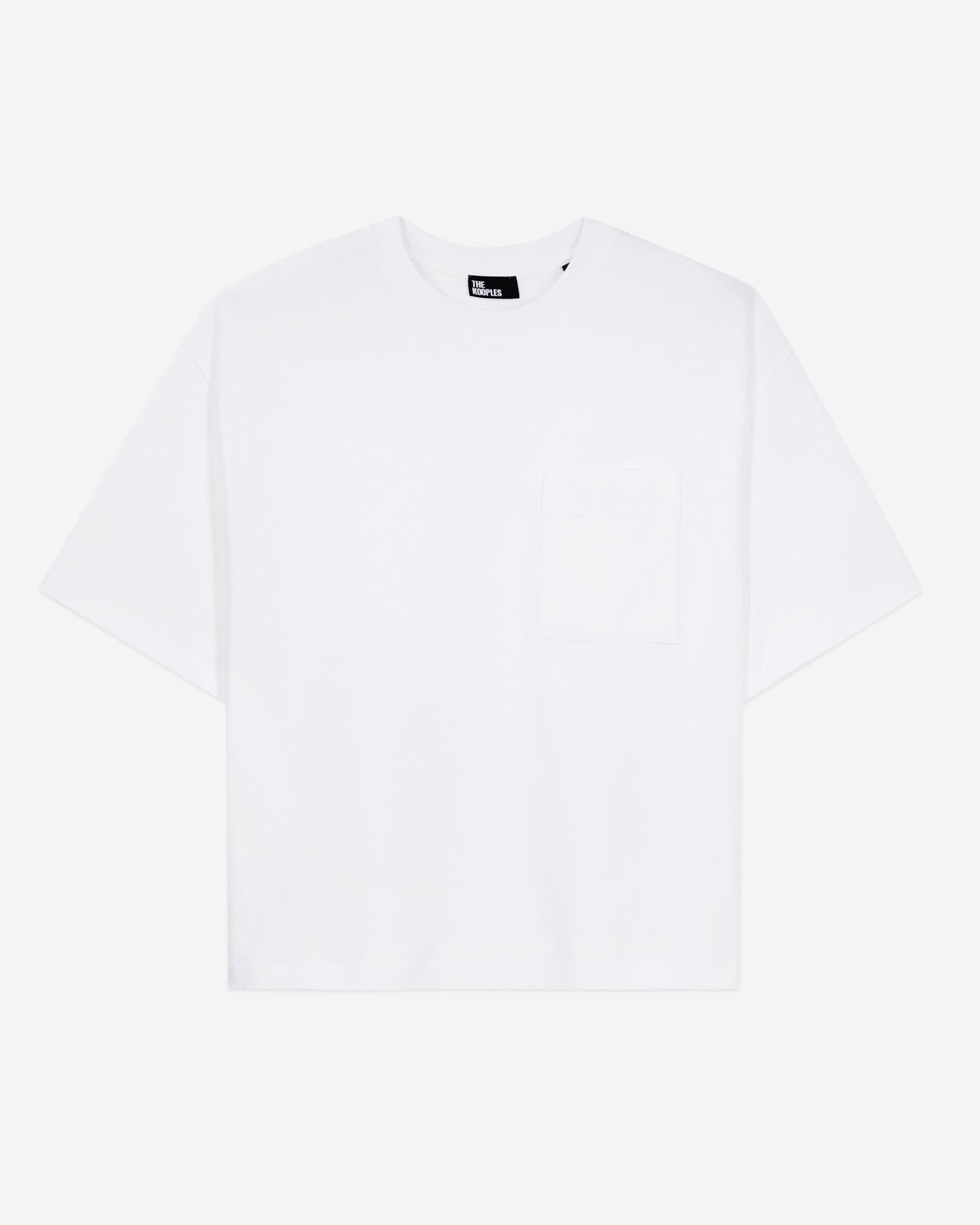 The Kooples WOMEN WHITE white t-shirt with logo