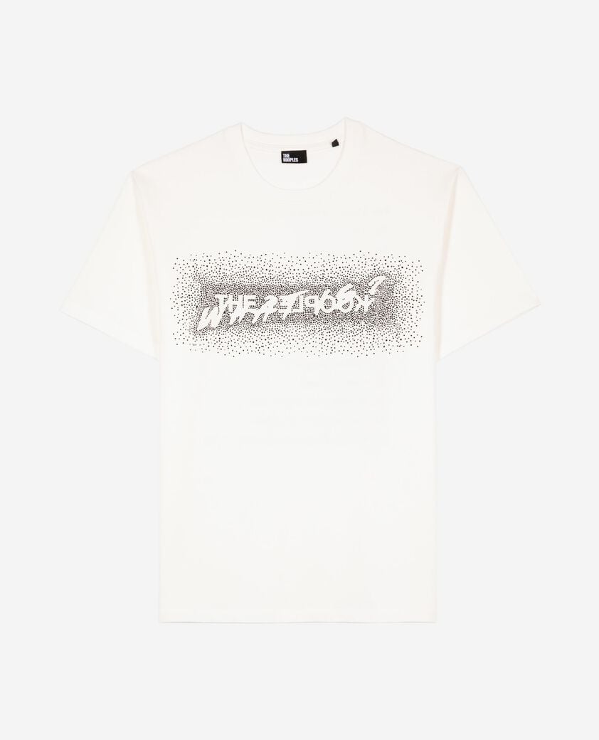 The Kooples MEN WHITE what is white rhinestone t-shirt