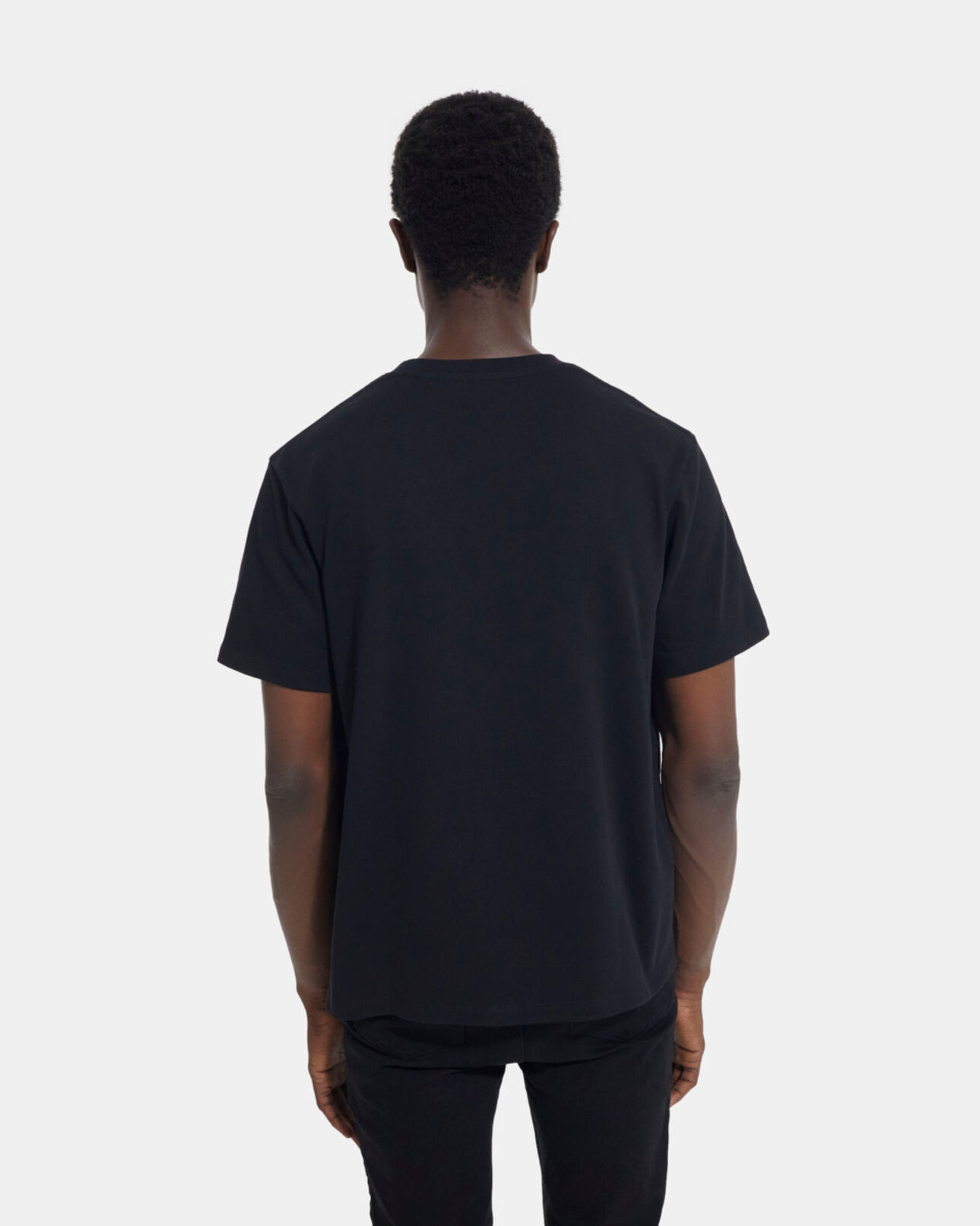The Kooples HOMME BLACK t-shirt logo noir