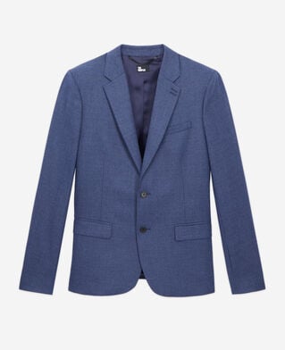 The Kooples HOMME BLUE veste bleue en flanelle