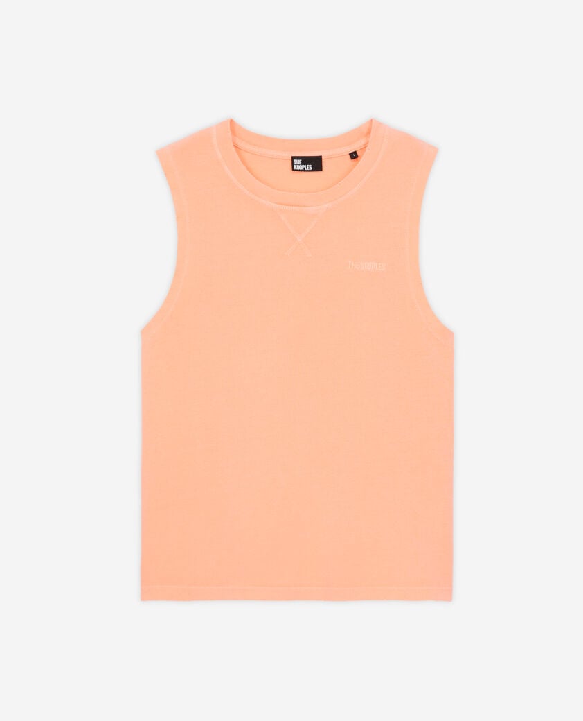 The Kooples DAMEN ORANGE FLUO oranges t-shirt damen mit logo