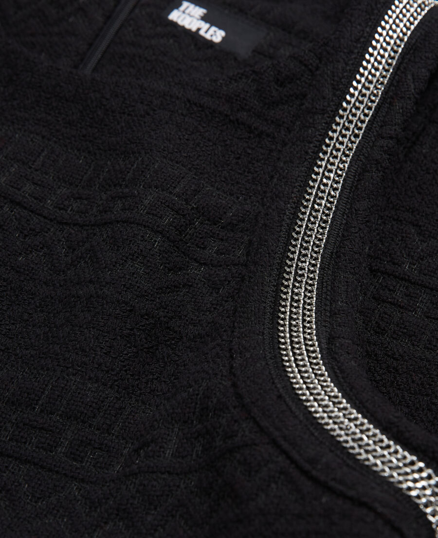 robe courte noire