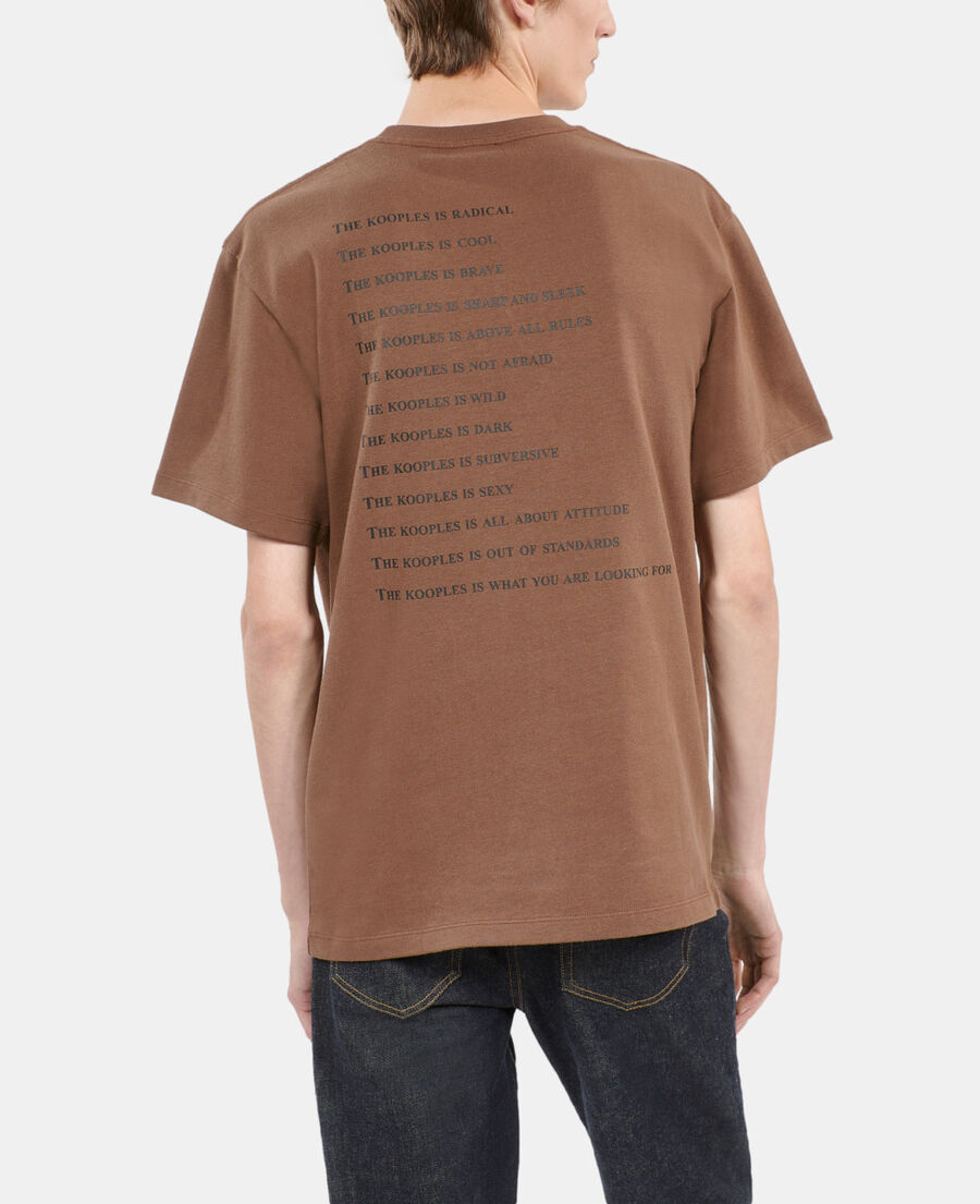 The Kooples H BROWN brown what is t-shirt