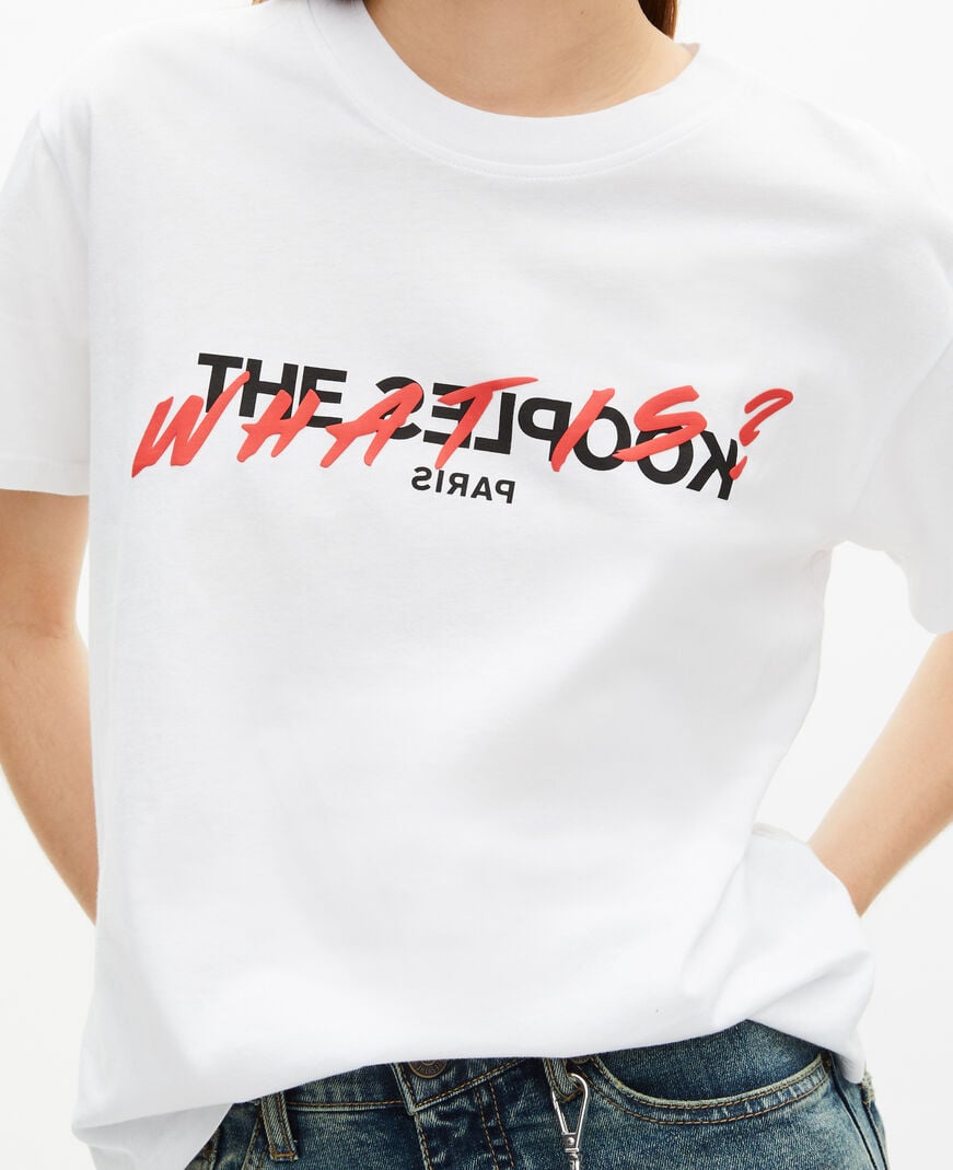 The Kooples FEMME WHITE t-shirt what is blanc