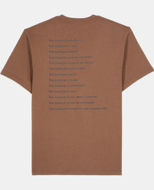 The Kooples MEN BROWN brown what is t-shirt
